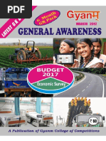 Gyanm General Awareness March 2017 English Version PDF