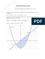 Trabajo Calculo Daniela Diaz (Area Entre 2 Curvas)