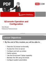 Qconsole Operation and Configuration: Golan Elmadvi Professional Technical Services