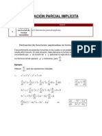 4.8 Derivación Parcial Implícita.