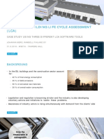 Industrial Building Life Cycle Assessment (LCA) : Case Study Using Three Different Lca Software Tools