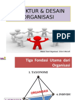 Presentasi 3 (Struktur Desain Organisasi)