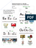 Deck 1: English Alphabet & Numbers To 1,000,000: (109 Notes, 218 Cards, 8 Minutes of Audio in 176 Re-Playable Files)