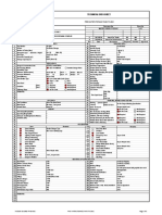 Storage Tank Data Sheet