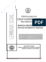 Bahasa Inggris SMK 2014 Paket B