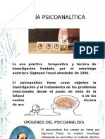 Teoría PSICOANALÍTICA