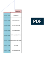 Indicadores Estructura Proceso y Resultado