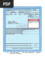 Oregon Vehicle Certificate of Title: Stra 1B3EJ46XXVN625676 2D