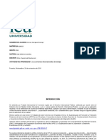 Actividad de Aprendizaje 4. Los Convenios Internacionales de Trabajo