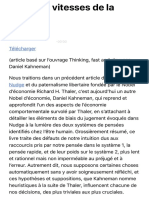 Les Deux Vitesses de La Pensée: Bien Penser Au Cabinet Dentaire PDF