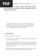 Article1 Polynomial Roots