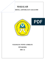 Dehidrasi Edema Asidosis Alkalosis