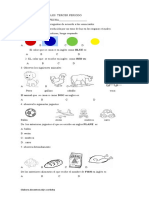 Evaluacion de Ingles