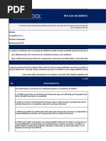 NIA 210 Acuerdo de Los Términos Del Encargado de Auditoría