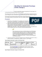 Configuring Workflow For Automatic Purchase Order