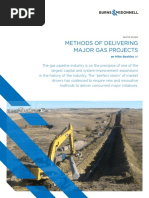 White Paper Methods of Delivering Major Gas Projects Beehler PDF