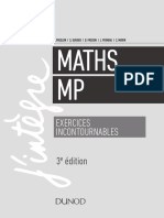 Mathematiques Exercices Incontournables (MP) by J.Freslon, S.Gugger, D.Fredon, J.Poineau, C.Morin PDF