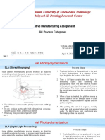 Additive Manufacturing Technologies