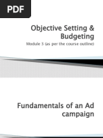 Objective Setting & Budgeting - Sentout - Feb20