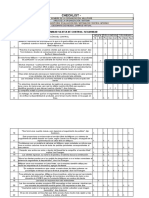 Modelo de Cuestionario - Control Interno - Auditoria