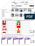 Test For Students of Tourism Industry Tests - 14360