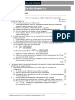 Chapter 20: Electrochemistry: Homework Questions