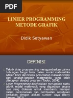 Meet # 2 Linier Programming Metode Grafik