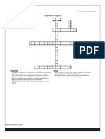 Crucigrama Derechos de Autor