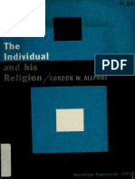 Allport, Gordon W. (Gordon Willard), 1897-1967 - The Individual and His Religion, A Psychological Interpretation-Macmillan (1950) PDF