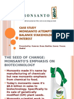 Case Study Monsanto