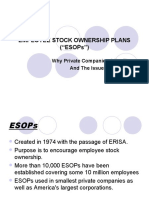 Employee Stock Ownership Plans