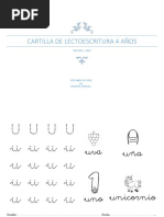 Cartilla Lectura VOCALES 2019 - 2020