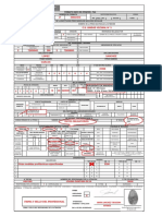 Modelos Del Llenado Del FUA - MEDICINA/007 MEDICINA ANVERSO