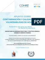 Apuntes Sobre Contaminacion y Calidad Del Agua Vulnerabilidad de Acuiferos