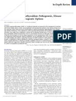 Secondary Hyperparathyroidism - Pathogenesis, Disease Progression, and Therapeutic Options