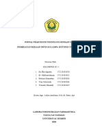 Jurnal Praktikum Teknologi Sediaan Steril