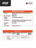 BMM 3013 - Assignment Brief