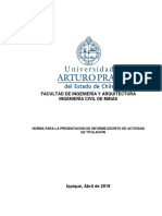 Estructura Del Trabajo de Título Unap PDF