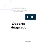 Deporte Adaptado