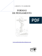 FORMAS DE PENSAMENTO - A. Besant e C.W. Leadbeater