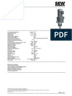 Folha de Dados Redutor RM97DRN132M4 - C