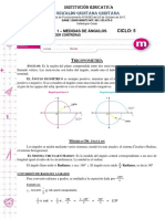 Guia 1 - Ciclo 5 - Trigonometria