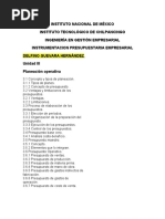 Unidad 3 Planeación Operativa