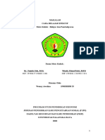 Makalah Cara Belajar Efektif