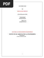 Iare de Lecture Notes PDF