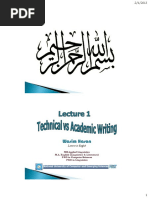 1.technical Vs Academic Writing PDF