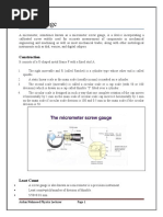 Screw Gauge: Construction