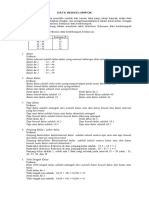 Rataan Data Kelompok