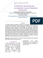 A New Model For Simulating and Evaluating Congestion Cause at Signalized Intersection