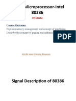 32 - Bit Microprocessor-Intel 80386